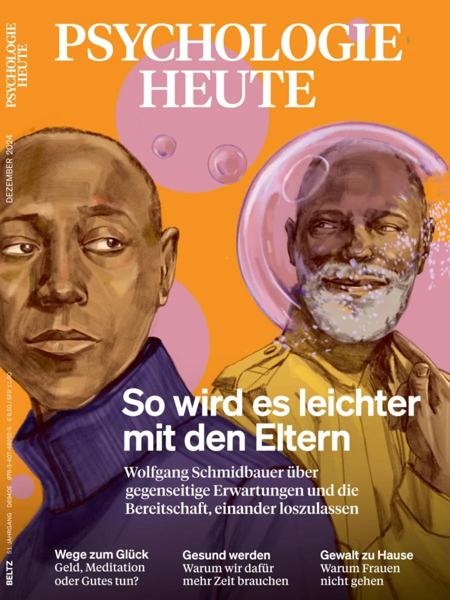 Cover: Psychologie Heute 12/2024: So wird es leichter mit den Eltern (E-Book) von Verlagsgruppe Beltz