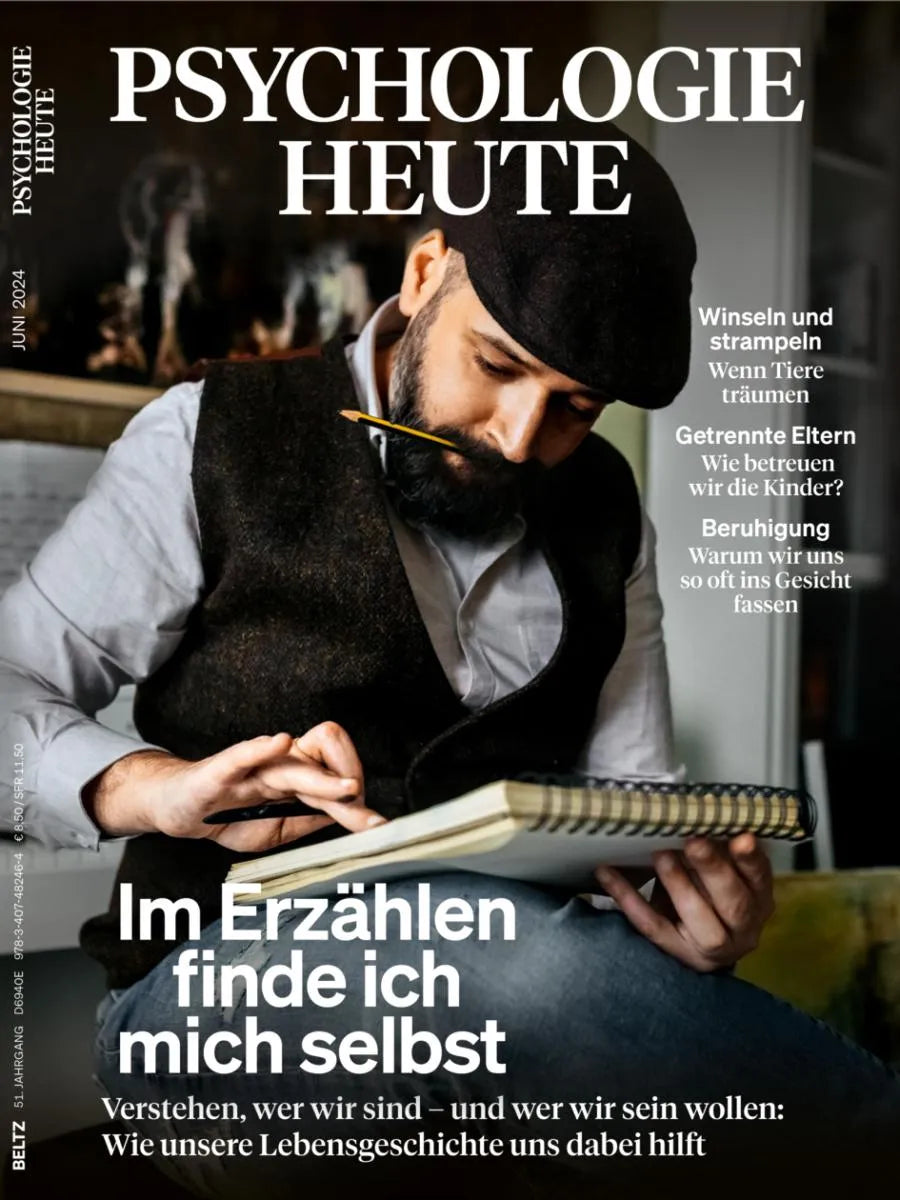 Cover: Psychologie Heute 6/2024: Im Erzählen finde ich mich selbst (E-Book) von Verlagsgruppe Beltz