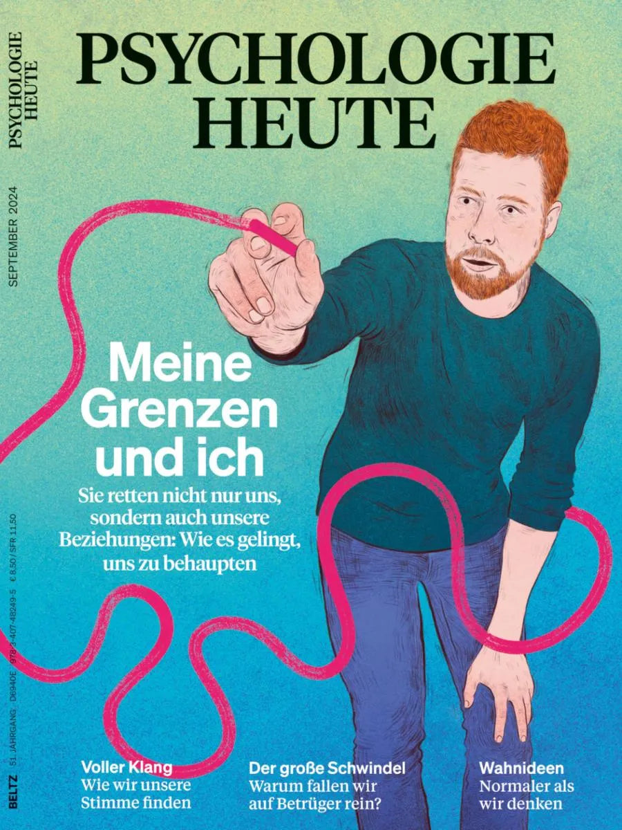 Cover: Psychologie Heute 9/2024: Meine Grenzen und ich (E-Book) von Verlagsgruppe Beltz