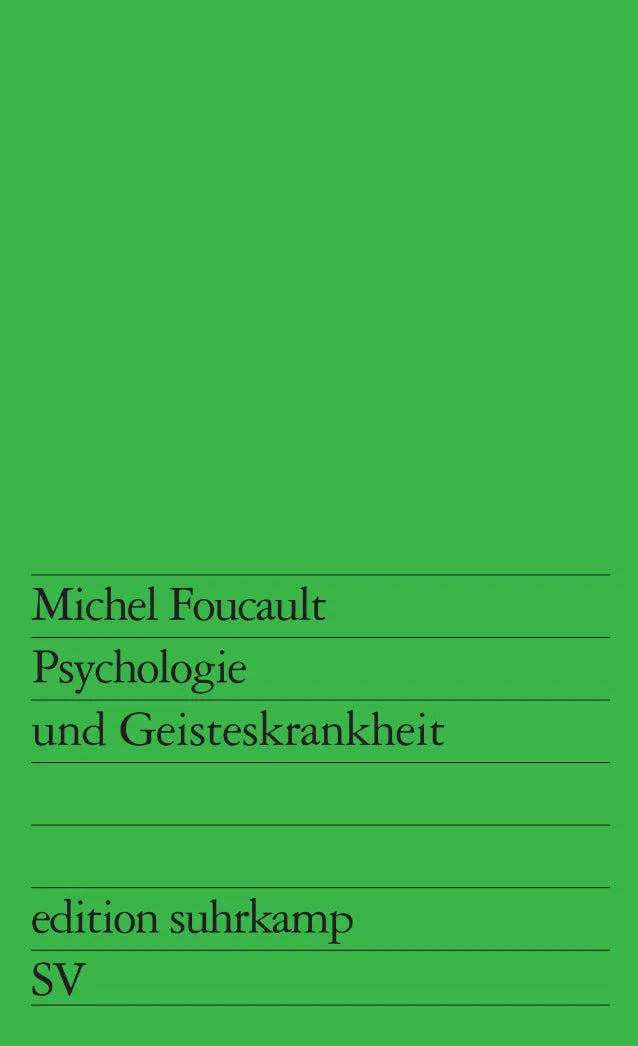Buchcover von 'Psychologie und Geisteskrankheit' - Taschenbuch von Michel Foucault