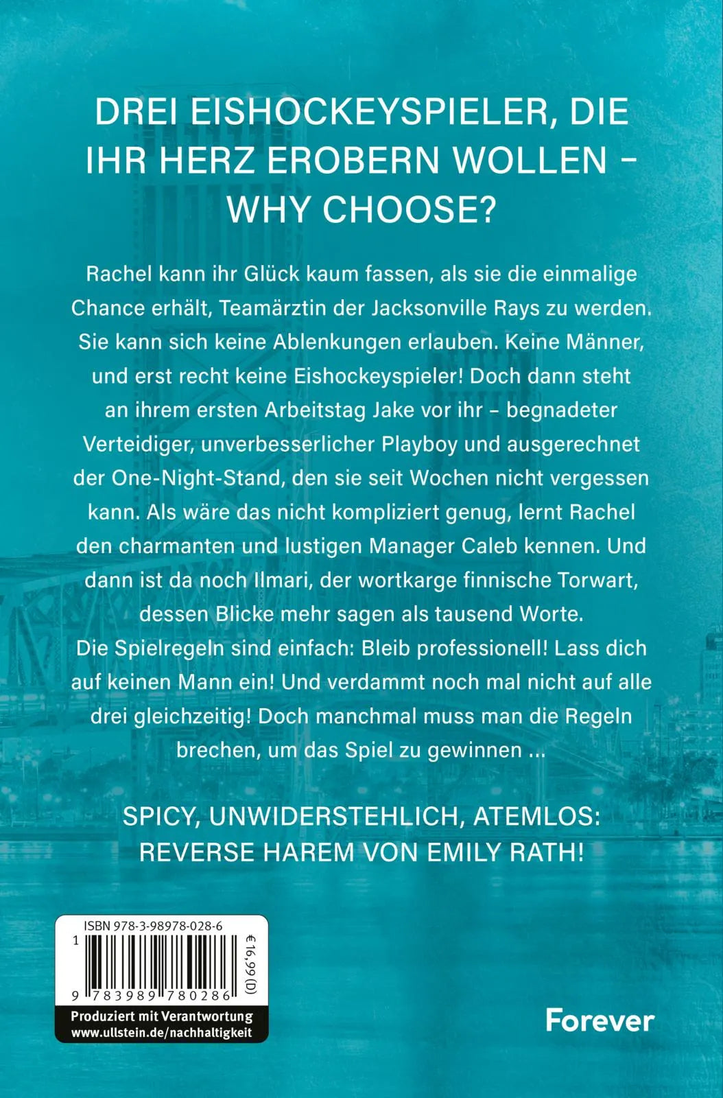 Buchrückseite von 'Pucking Around' mit Klappentext - Paperback