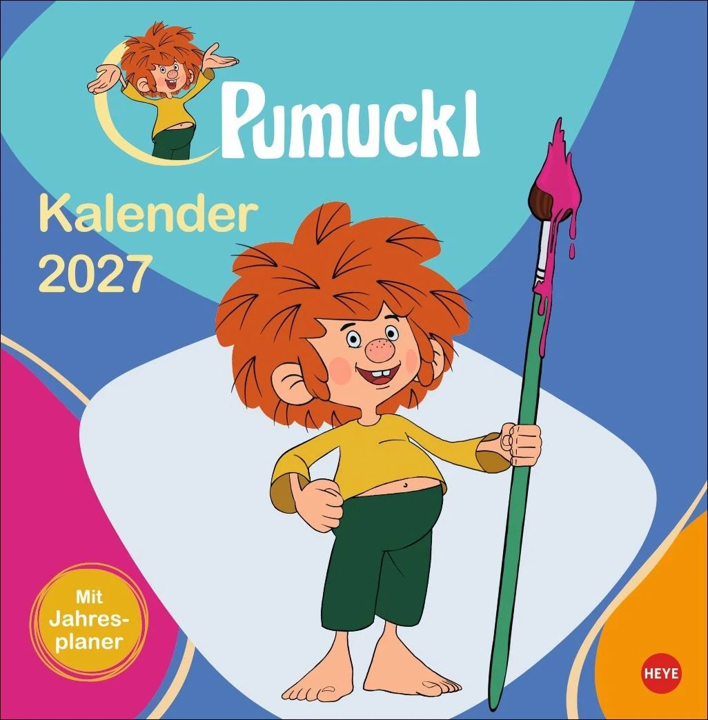 Wandkalender: Pumuckl Broschurkalender 2027