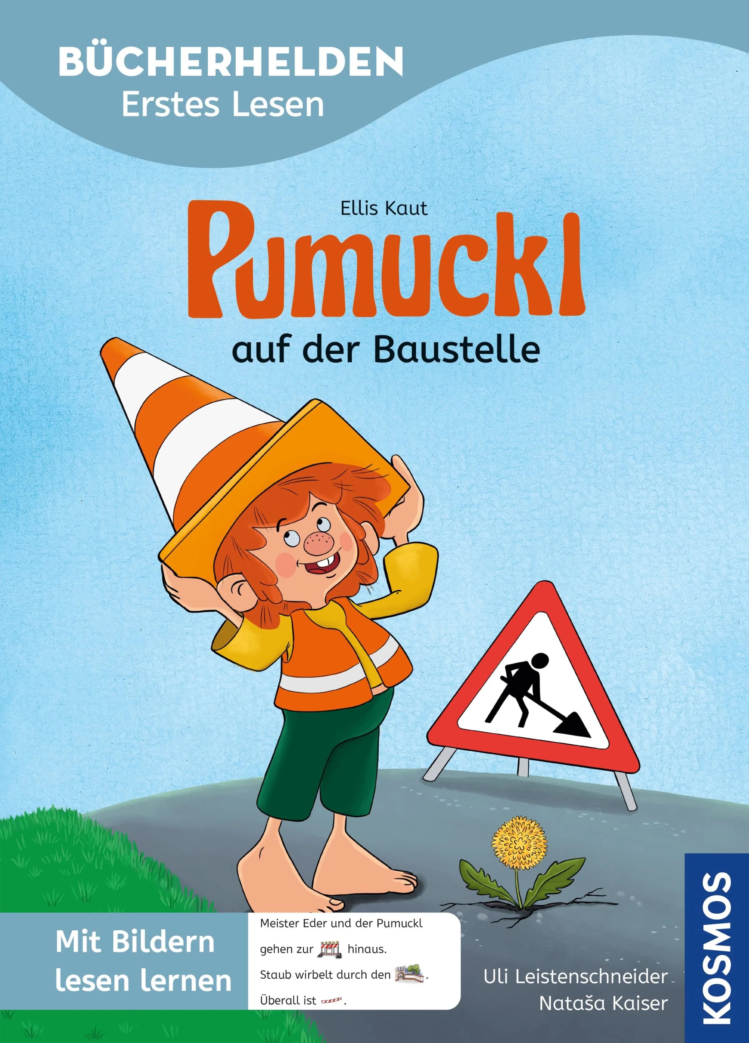 Cover: Pumuckl, Bücherhelden Erstes Lesen, Pumuckl auf der Baustelle (E-Book) von Uli Leistenschneider