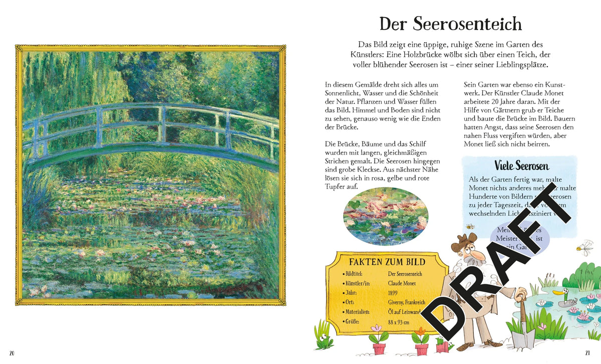 Puzzle & Buch: Berühmte Gemälde – Ansicht
