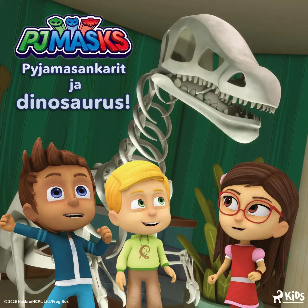 Cover: Pyjamasankarit ja dinosaurus! (Hörbuch Download) von eOne