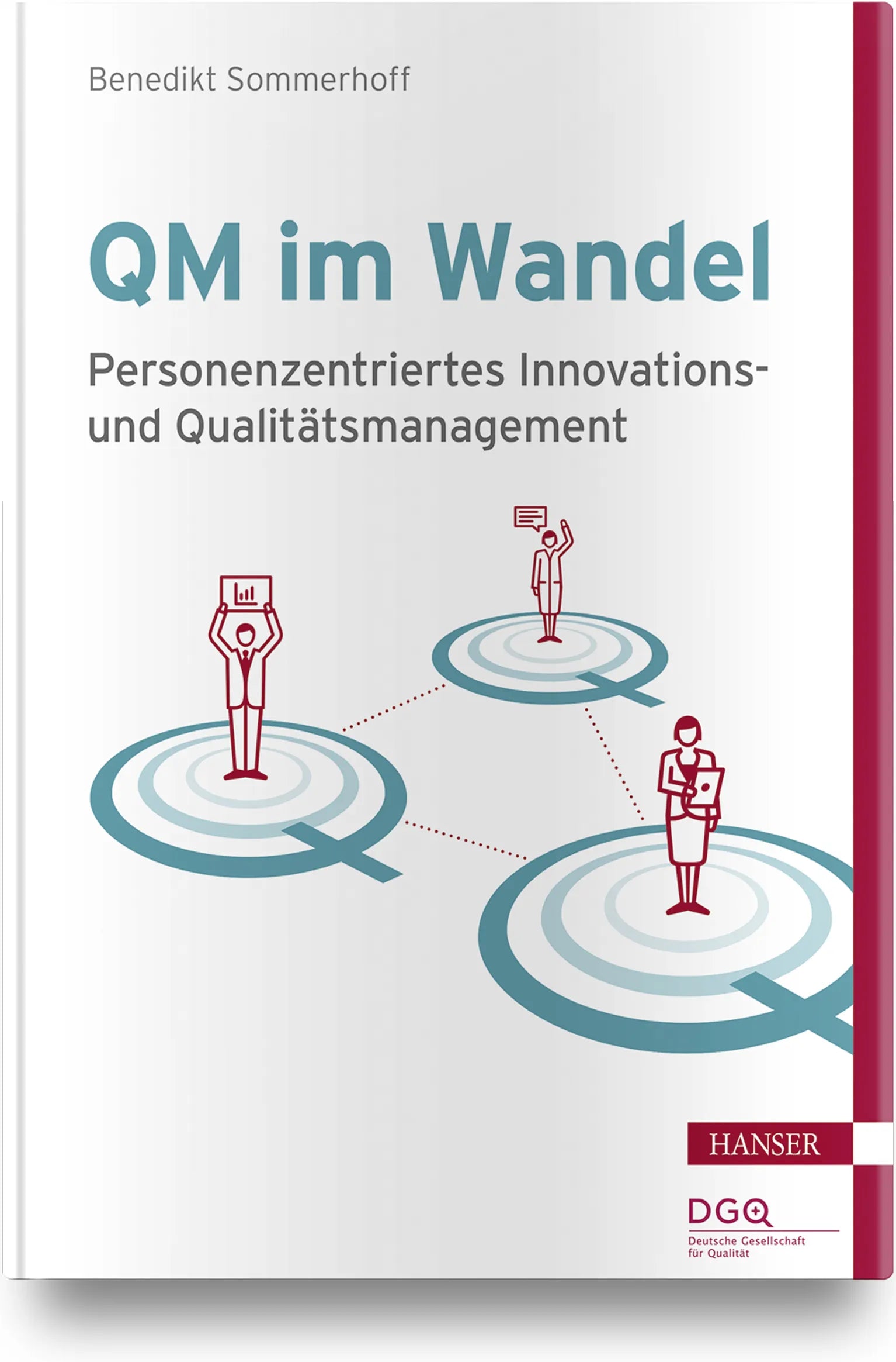 Buchcover von 'QM im Wandel' - Gebundene Ausgabe von Benedikt Sommerhoff