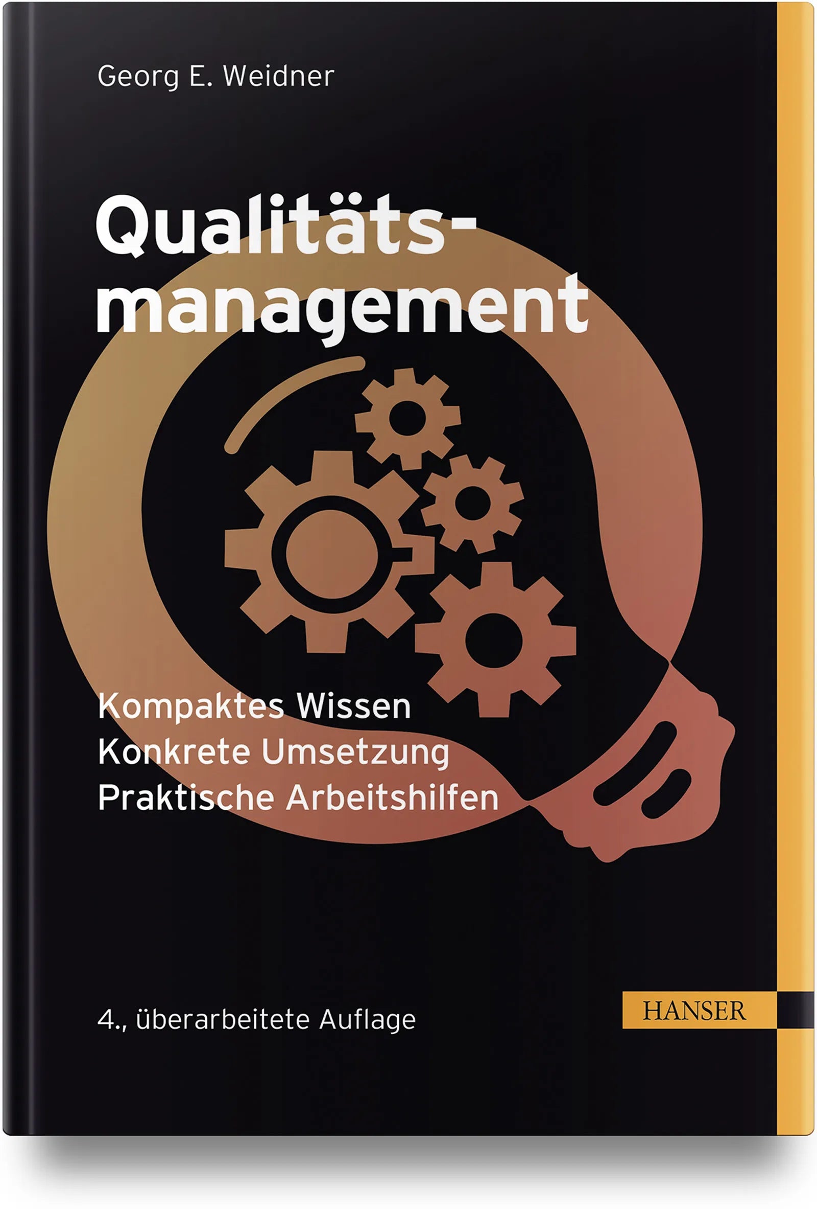 Buchcover von 'Qualitätsmanagement' - Gebundene Ausgabe von Georg Emil Weidner