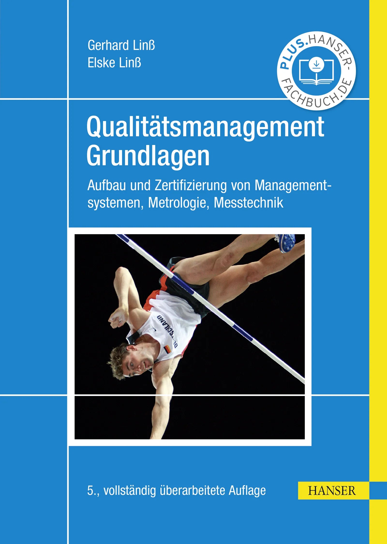 Cover: Qualitätsmanagement – Grundlagen (E-Book) von Gerhard Linß