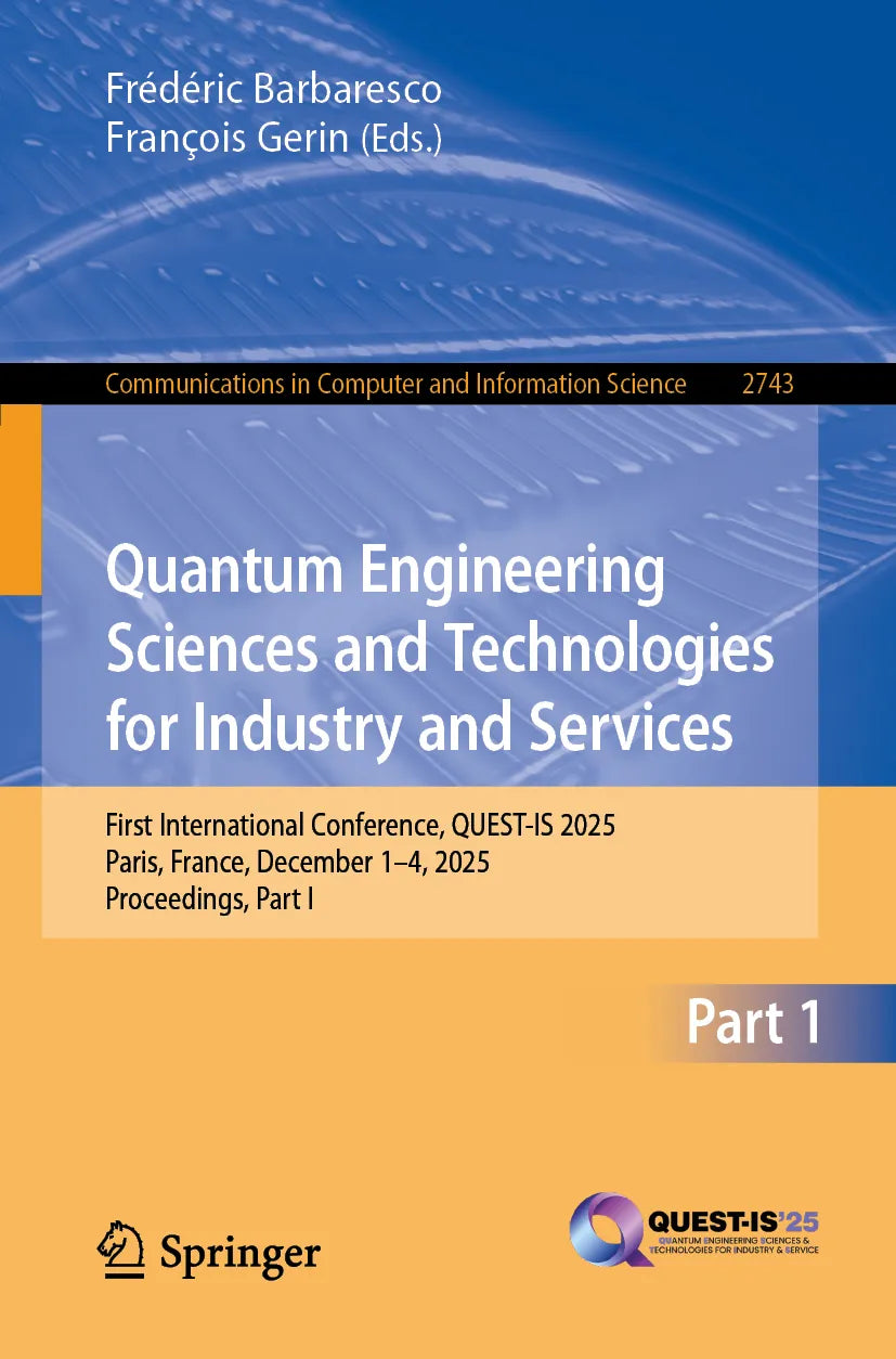 Cover: Quantum Engineering Sciences and Technologies for Industry and Services (E-Book)
