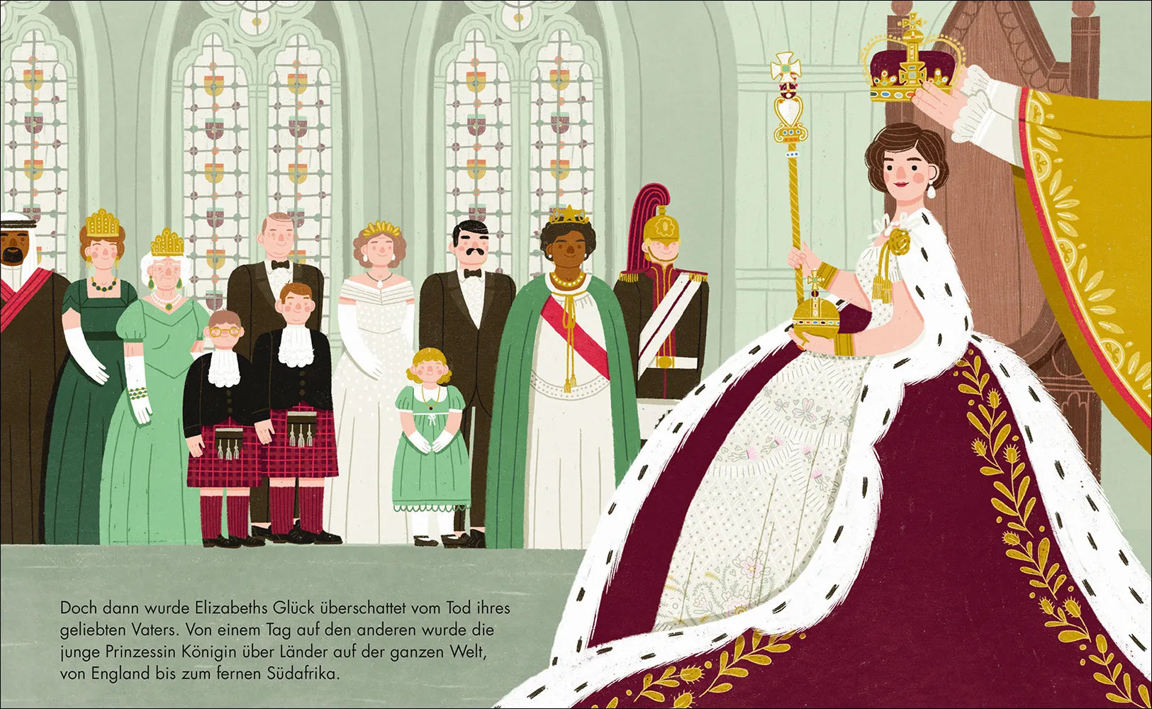 Detailansicht: Queen Elizabeth – Little People, BIG DREAMS (Hardcover)