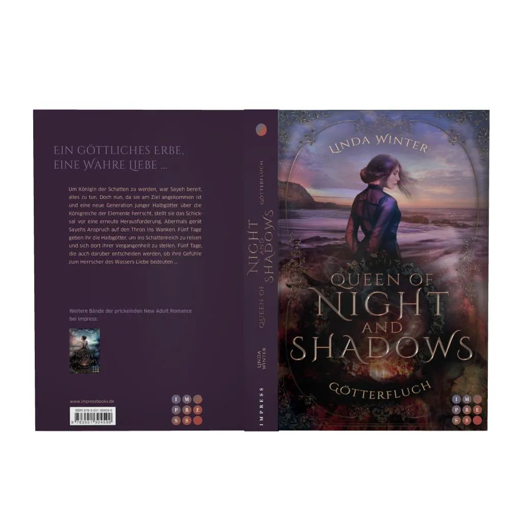 Abbildung von 'Queen of Night and Shadows. Götterfluch'