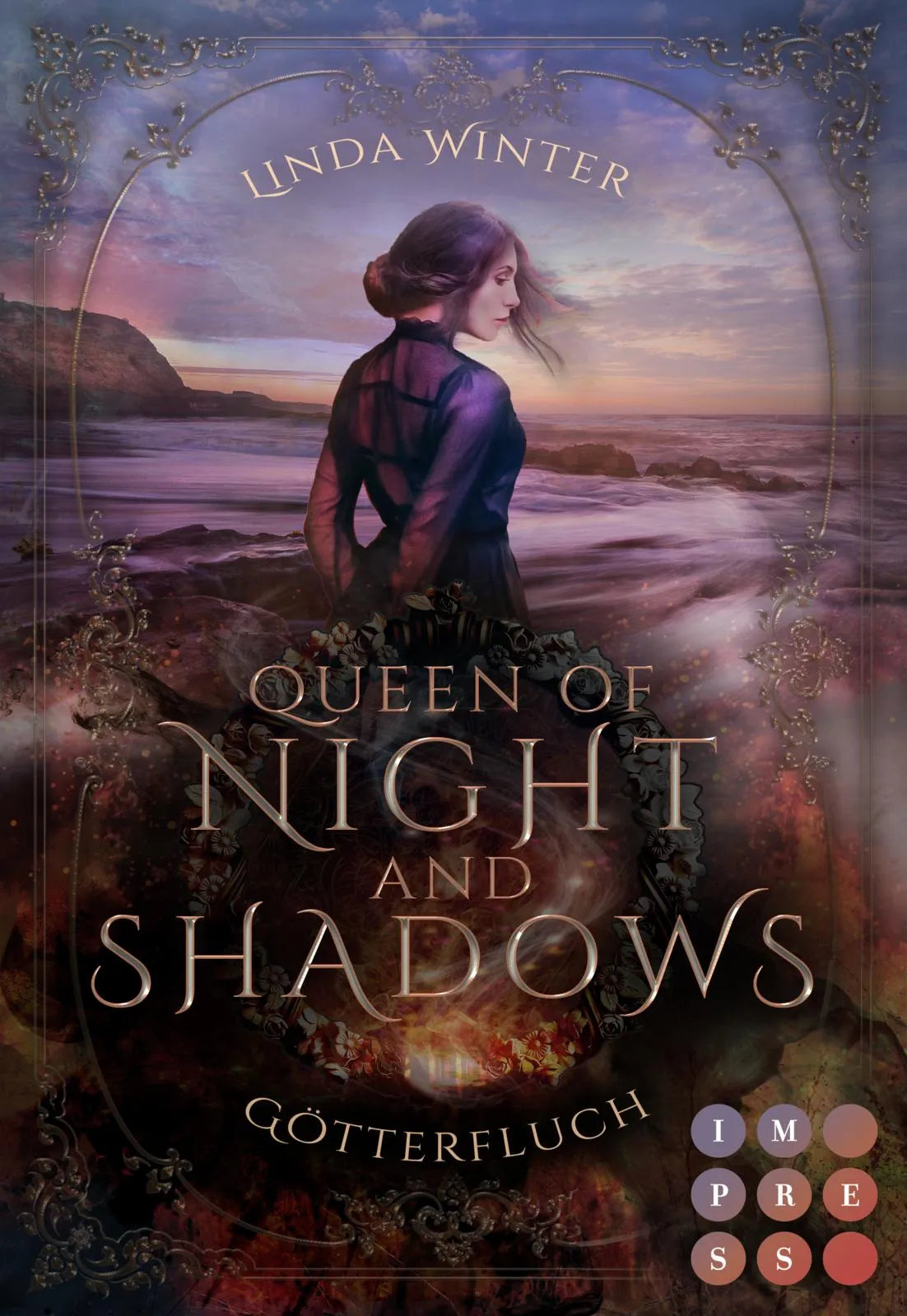 Buchcover von 'Queen of Night and Shadows. Götterfluch' - Taschenbuch von Linda Winter
