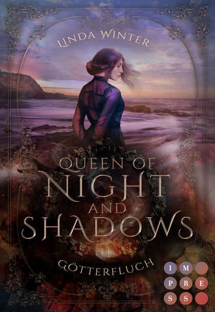 Buchcover von 'Queen of Night and Shadows. Götterfluch' - Taschenbuch von Linda Winter