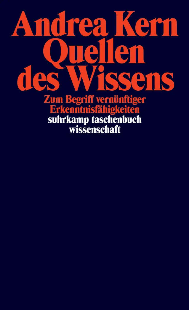 Buchcover von 'Quellen des Wissens' - Taschenbuch von Andrea Kern