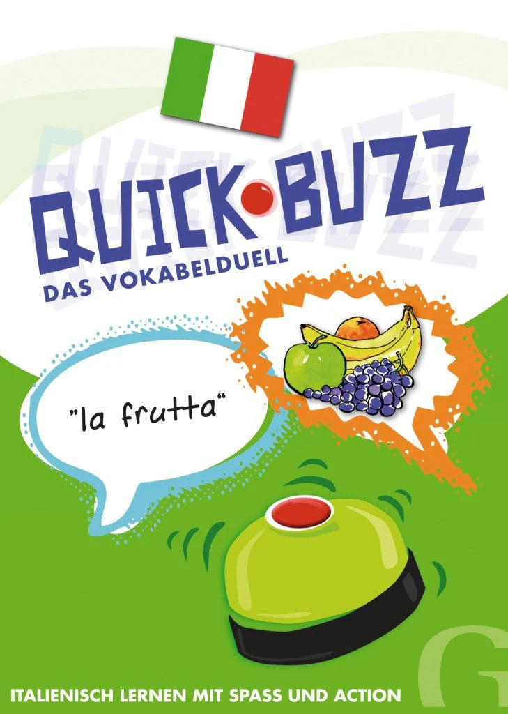 Lernspiel: QUICK BUZZ – Das Vokabelduell – Italienisch