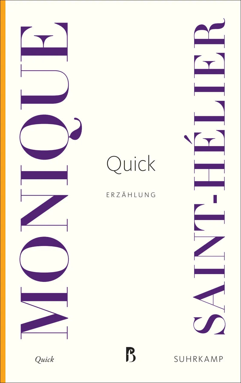 Buchcover von 'Quick' - Taschenbuch von Monique Saint-Hélier