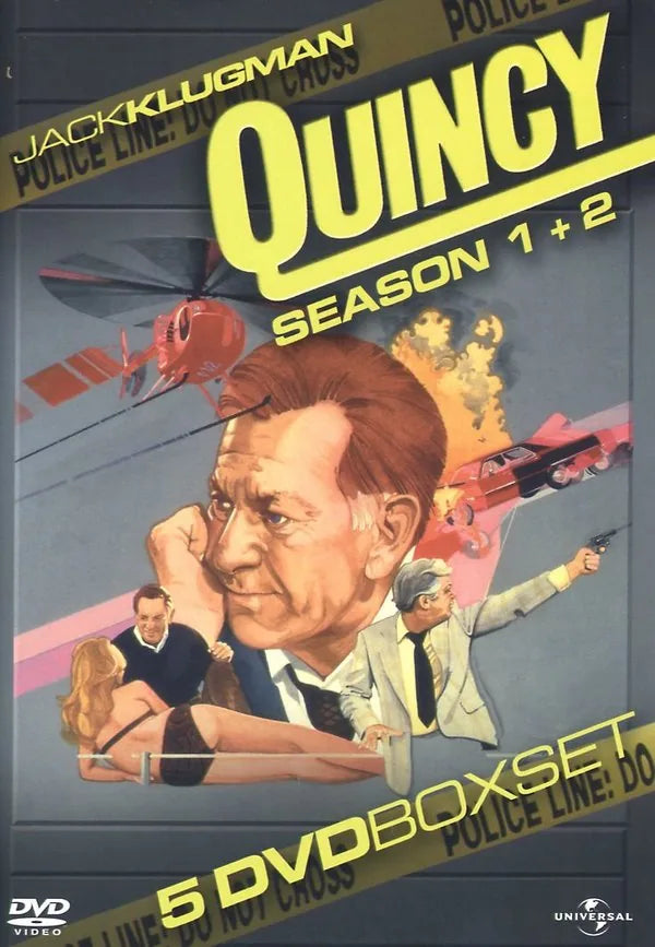 Quincy - Season 1 + 2  [5 DVDs] - DVD