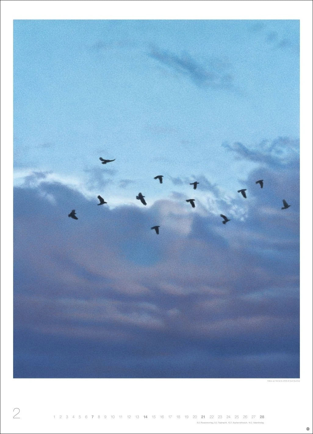 Quint Buchholz: Augenblicke Kalender 2027 – Ansicht