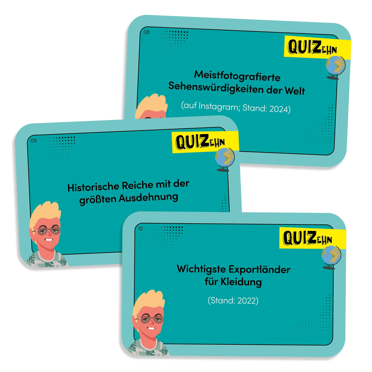 QUIZehn – Allgemeinwissen. Das listige Spiel um die Top 10 – Ansicht