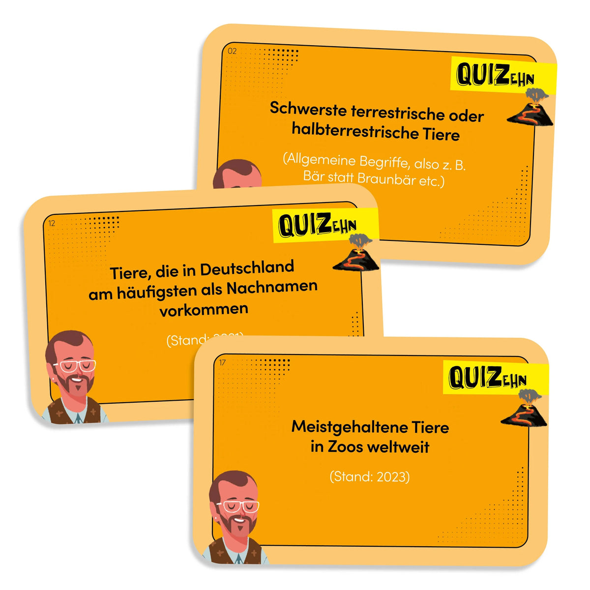 QUIZehn – Natur & Nonsens. Das listige Spiel um die Top 10 – Ansicht