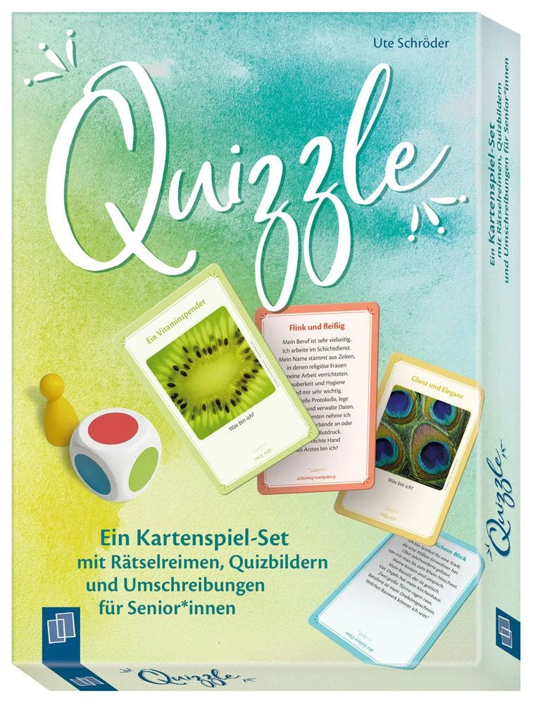 Quizspiel: Quizzle - Kartenspiel-Set
