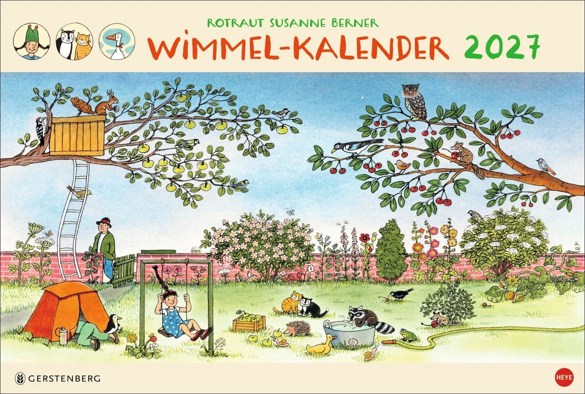 Wandkalender: R.S. Berner Wimmel-Kalender 2027