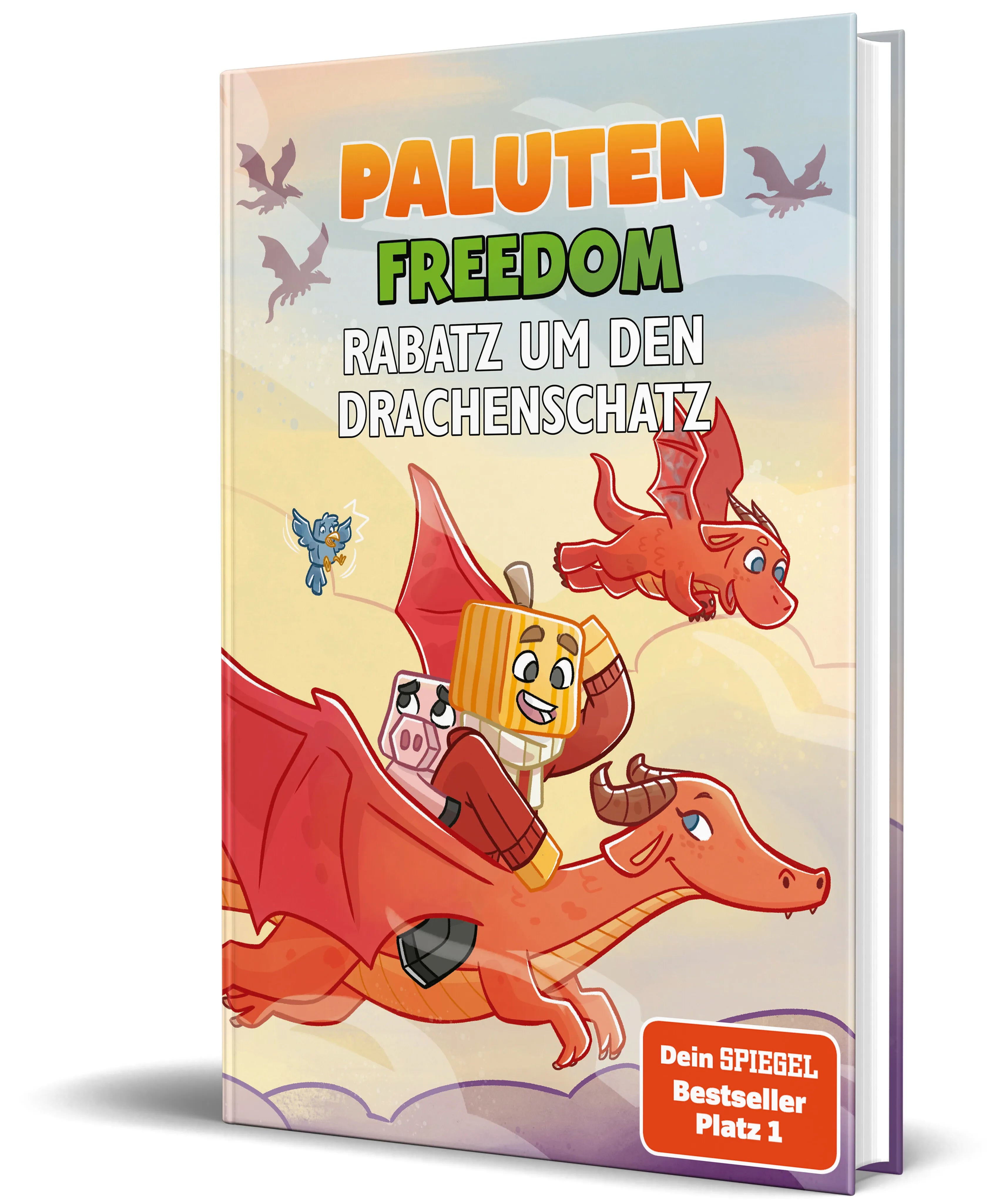 Buchcover von 'Rabatz um den Drachenschatz' - Gebundene Ausgabe von Paluten