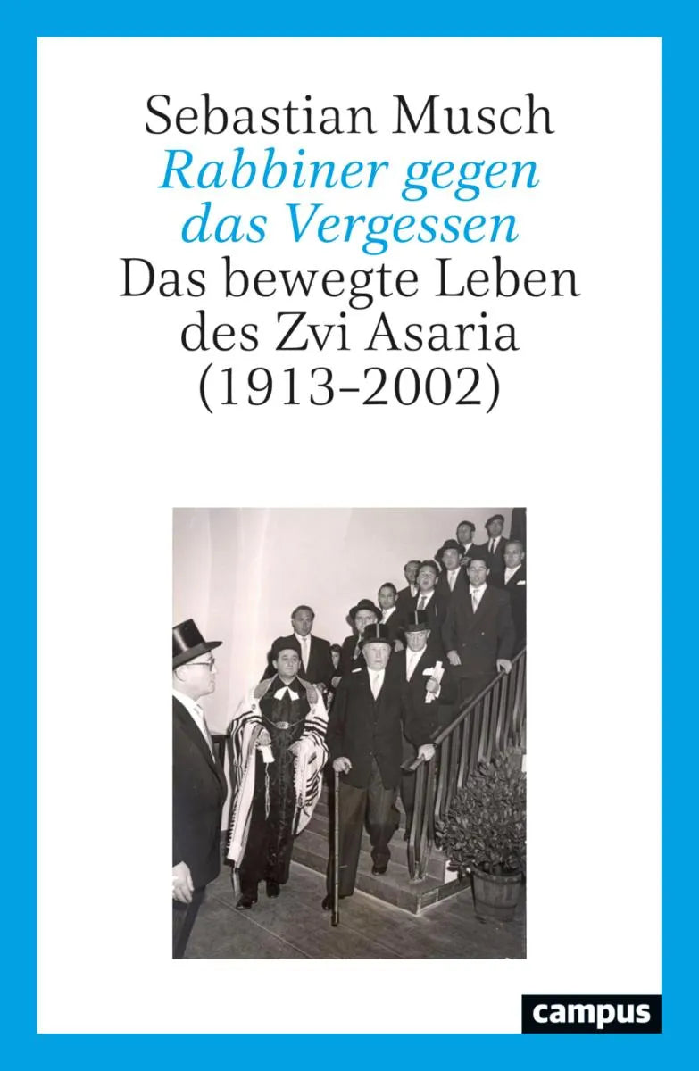 Cover: Rabbiner gegen das Vergessen (E-Book) von Sebastian Musch