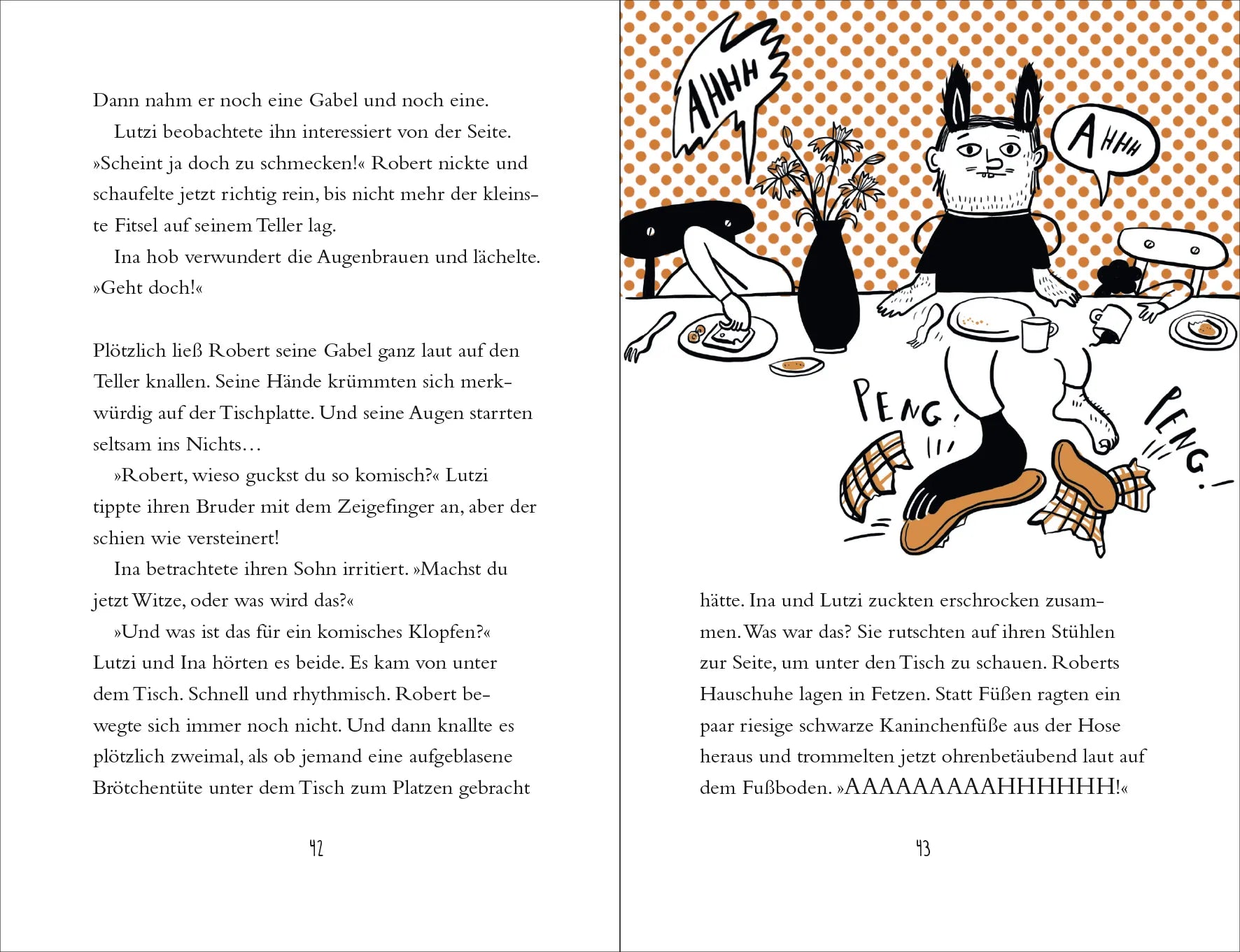 Produktansicht: RABBIT BOY. Die seltsame Verwandlung des Robert Kümmelmann (Gebundene Ausgabe)