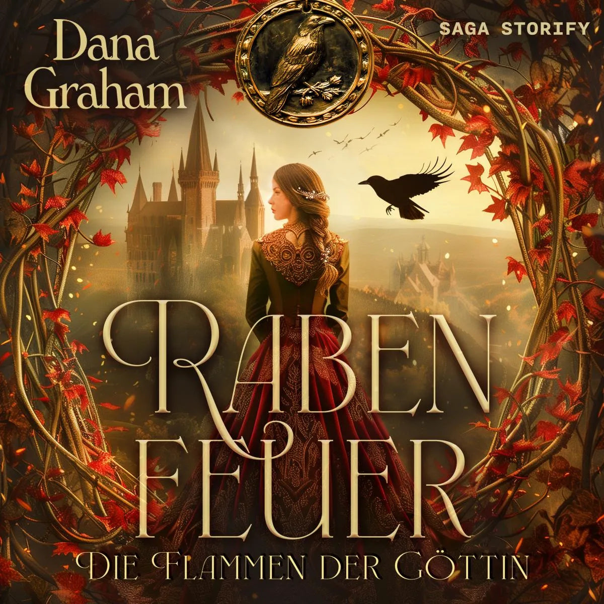 Cover: Rabenfeuer. Die Flammen der Göttin (Hörbuch Download) von Dana Graham