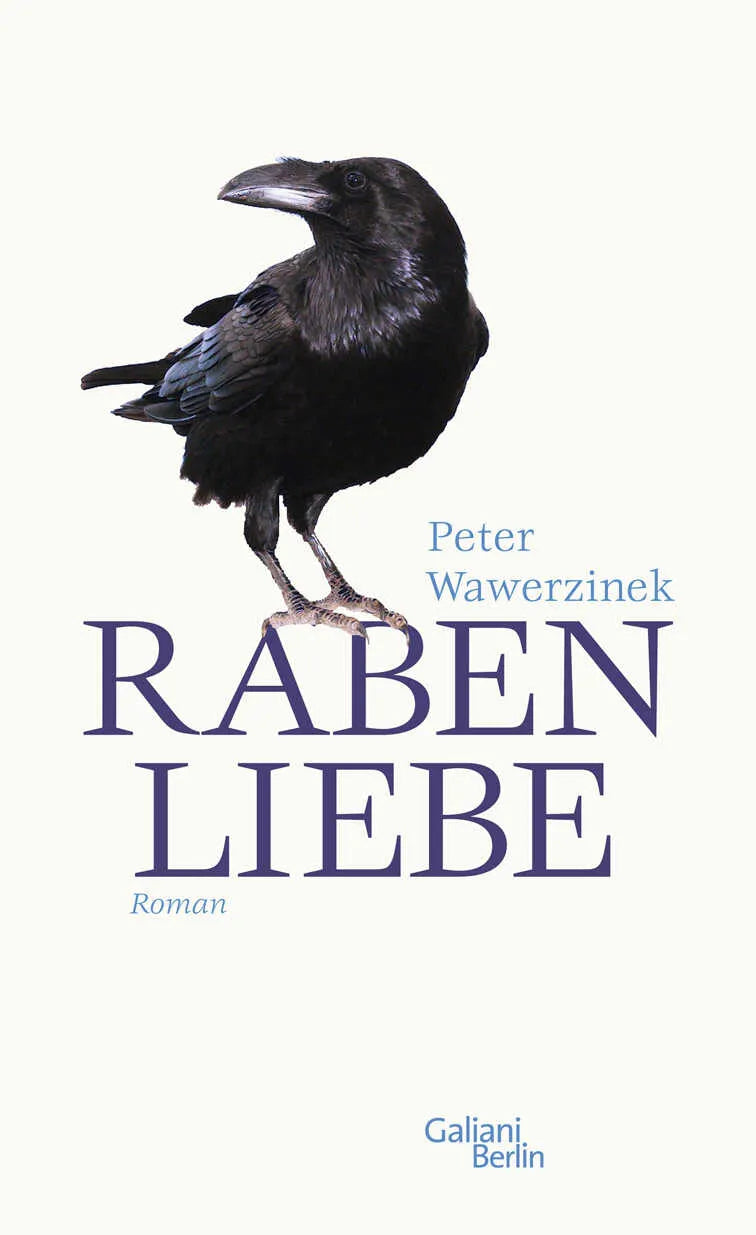 Buchcover von 'Rabenliebe' - Gebundene Ausgabe von Peter Wawerzinek