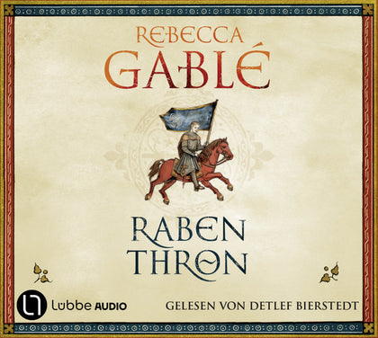 Buchcover von 'Rabenthron' - Hörbuch (CD) von Rebecca Gablé