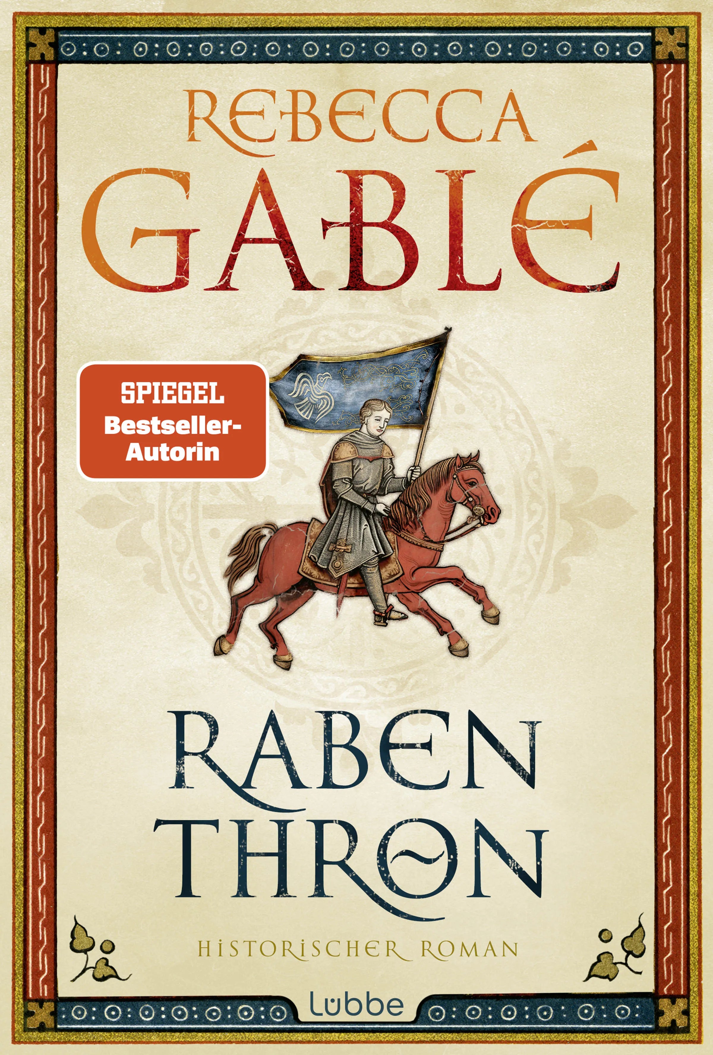 Cover: Rabenthron (Hardcover) von Rebecca Gablé