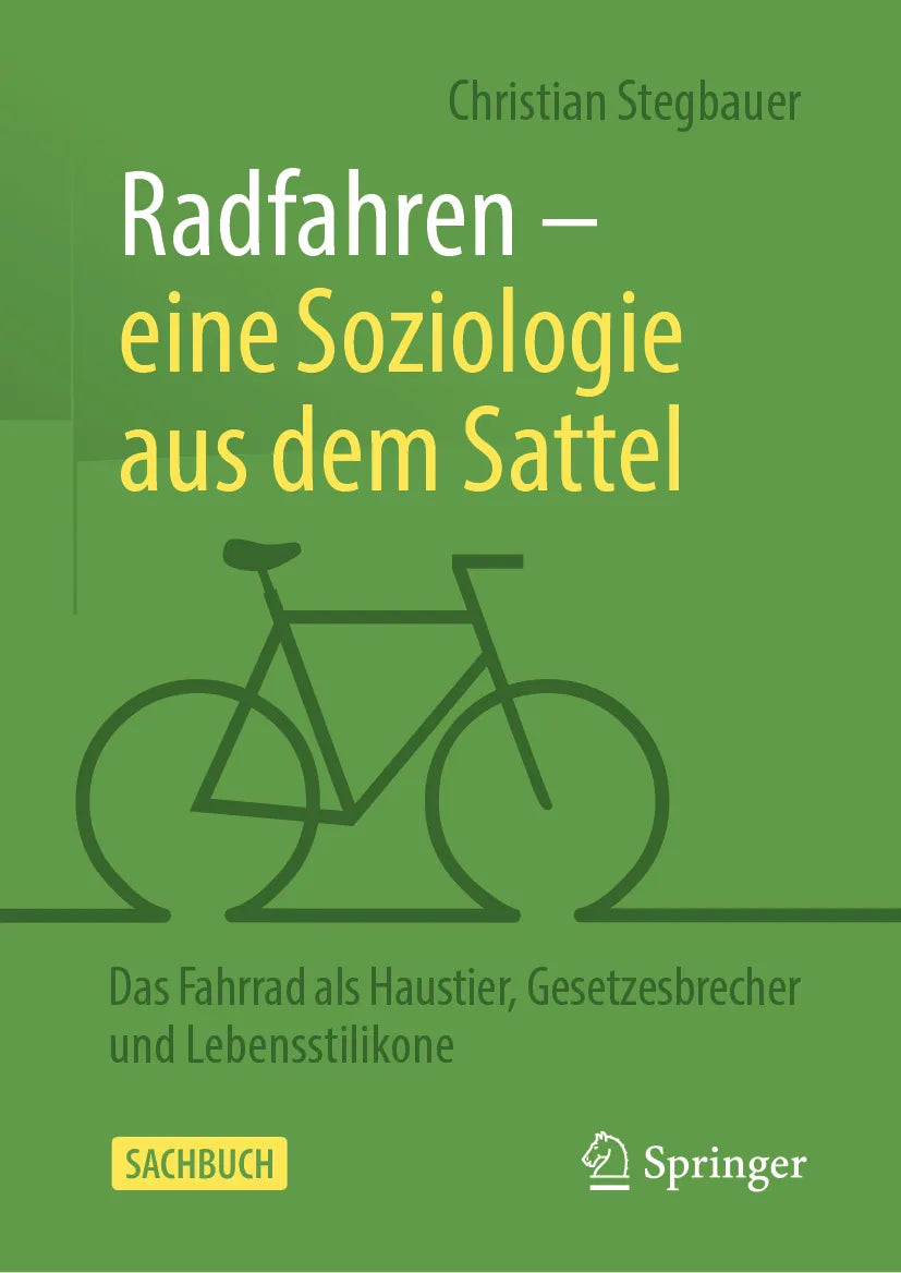 Cover: Radfahren – eine Soziologie aus dem Sattel (E-Book) von Christian Stegbauer