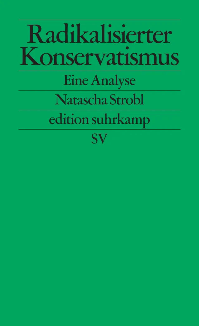 Buchcover von 'Radikalisierter Konservatismus' - Taschenbuch von Natascha Strobl