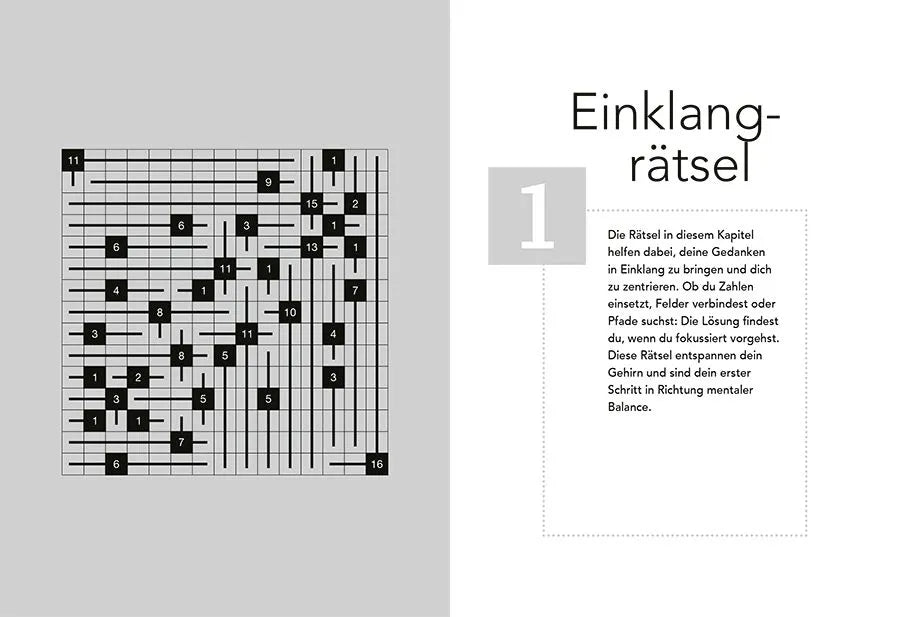 Detailansicht: RätselAuszeit – Balance. Über 300 Rätsel für mentalen Ausgleich, Gelassenheit und Harmonie (Taschenbuch)