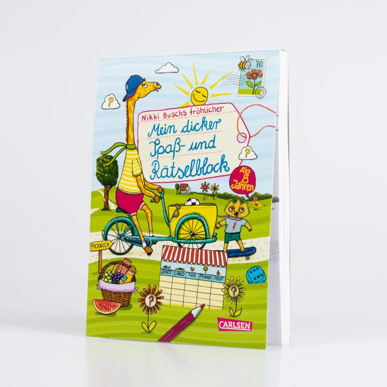 Produktansicht: Rätselspaß Grundschule: Mein dicker Spaß- und Rätselblock (Taschenbuch)
