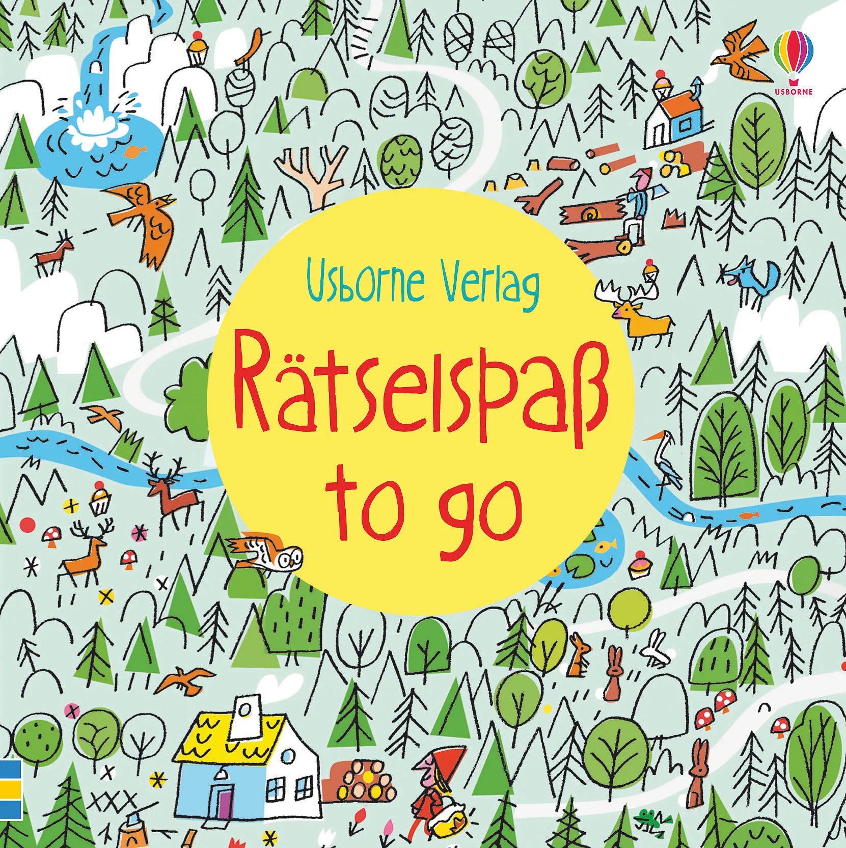 Buchcover von 'Rätselspaß to go' - Taschenbuch von Sarah Courtauld