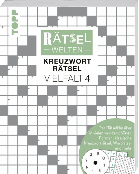 Rätselwelten – Kreuzworträtsel Vielfalt 4 | Der Rätselklassiker in vielen wunderschönen Formen: klassische Kreuzworträtsel, Worträtsel und mehr