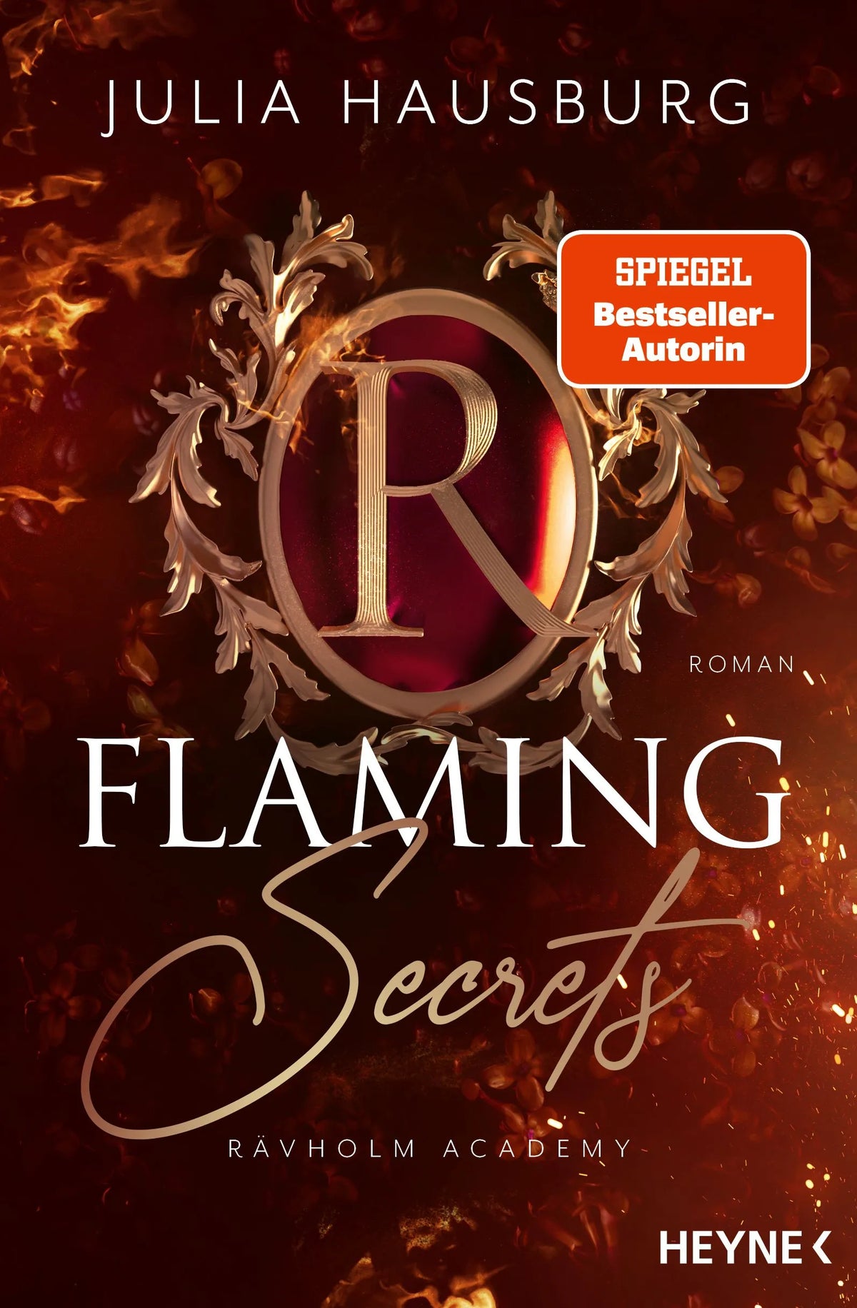 Cover: Rävholm Academy - Flaming Secrets (E-Book) von Julia Hausburg