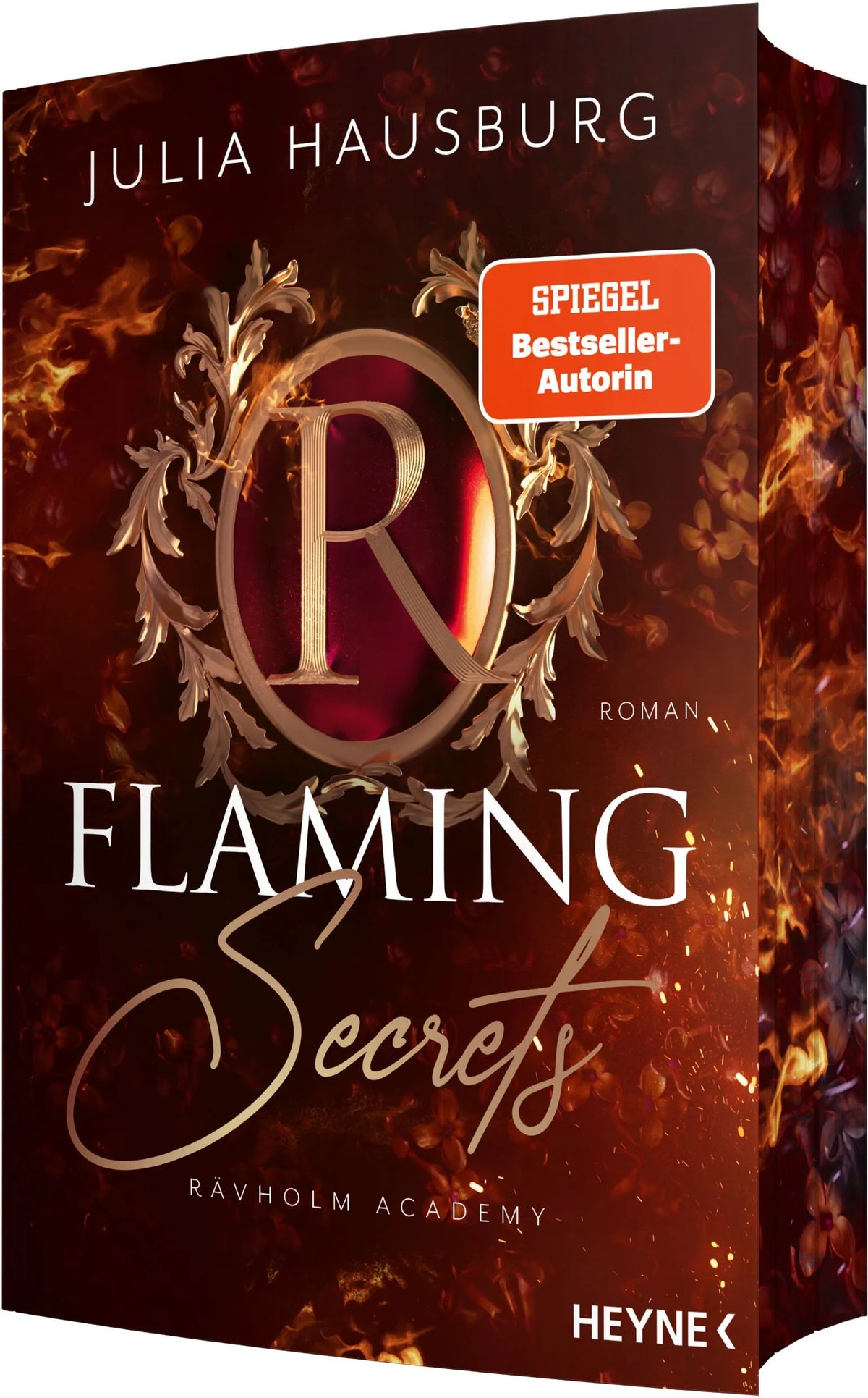 Cover: Rävholm Academy - Flaming Secrets (Paperback) von Julia Hausburg