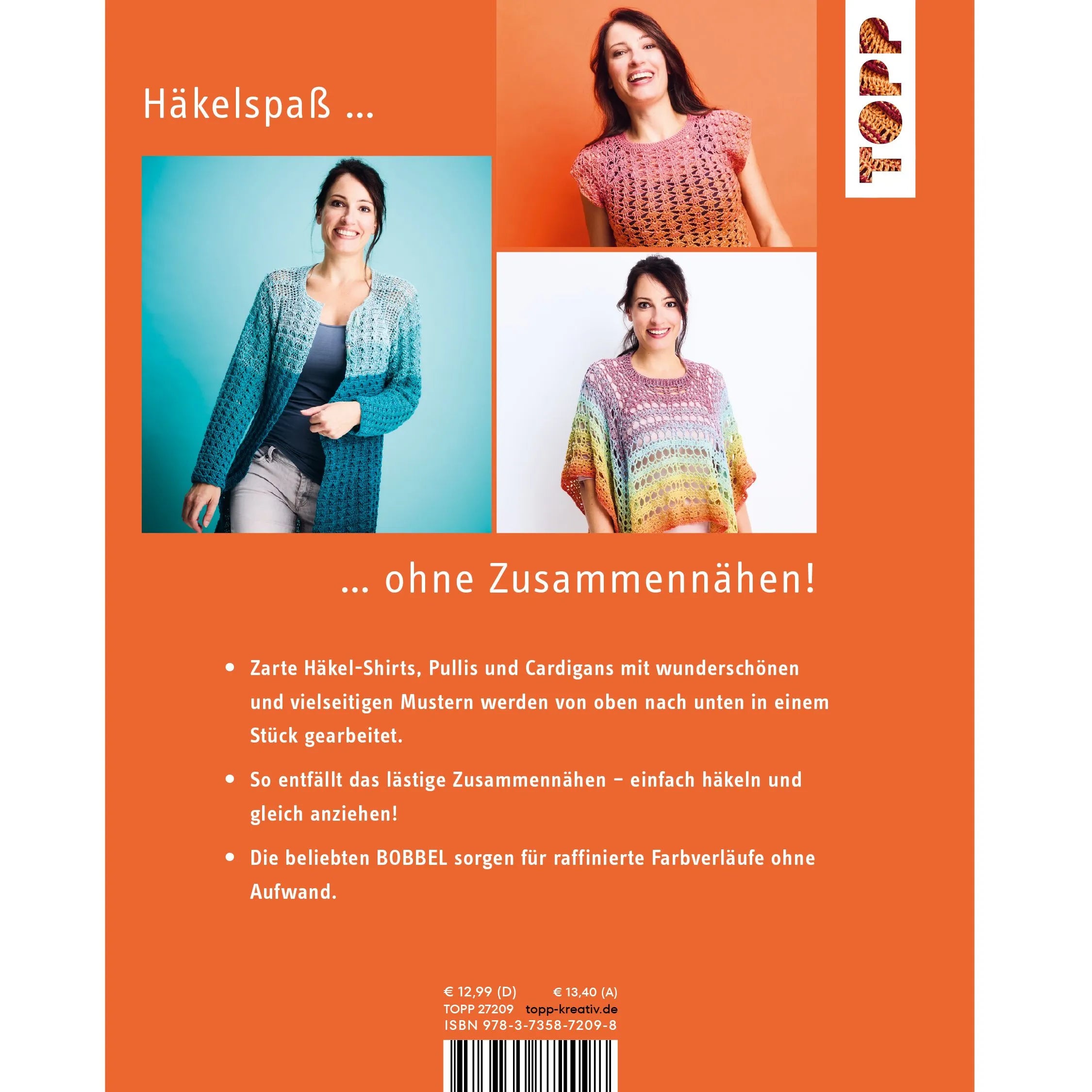 Detailansicht: Raglan-Shirts häkeln (Taschenbuch)