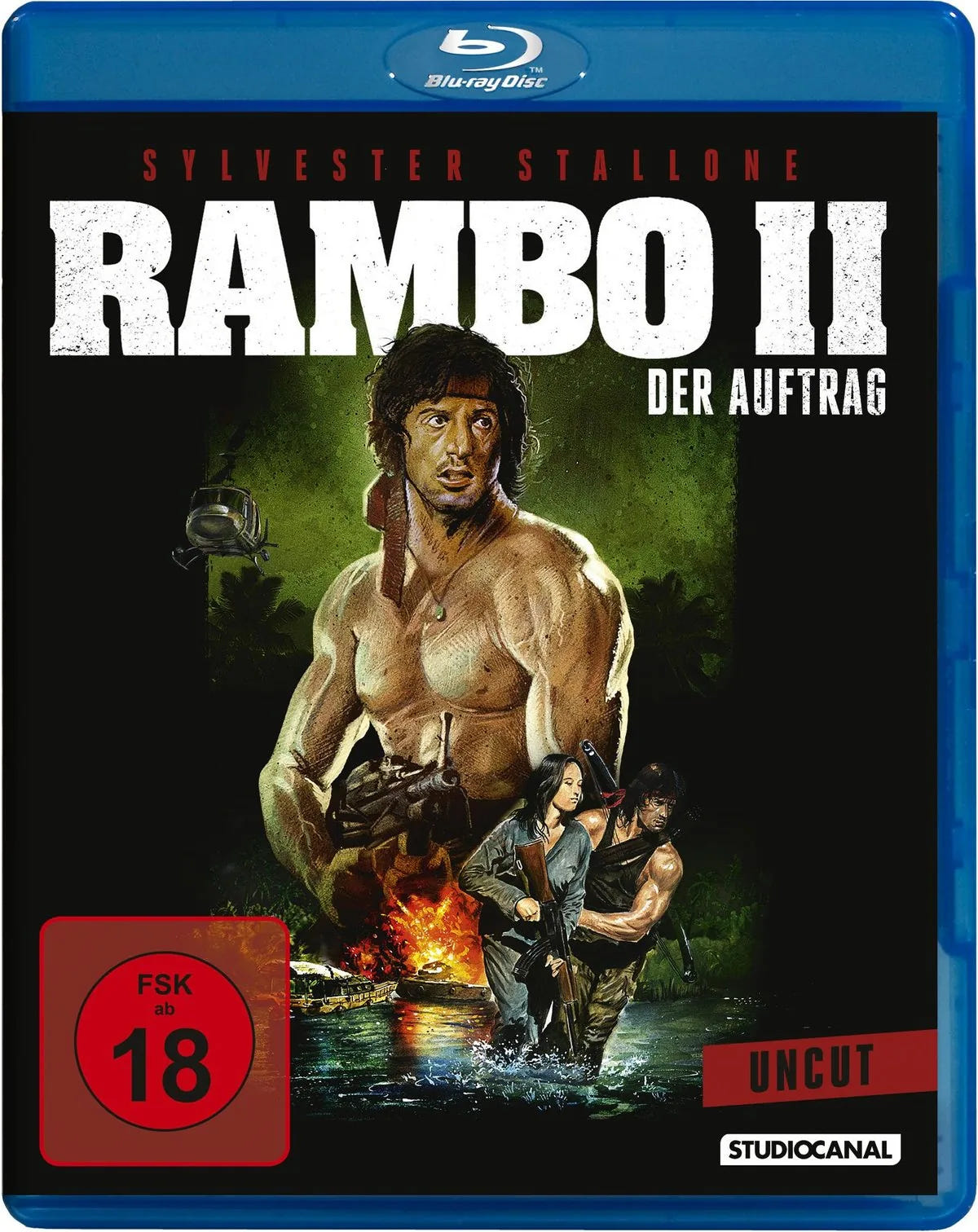 Rambo 2 - Der Auftrag - Uncut - Blu-ray Disc