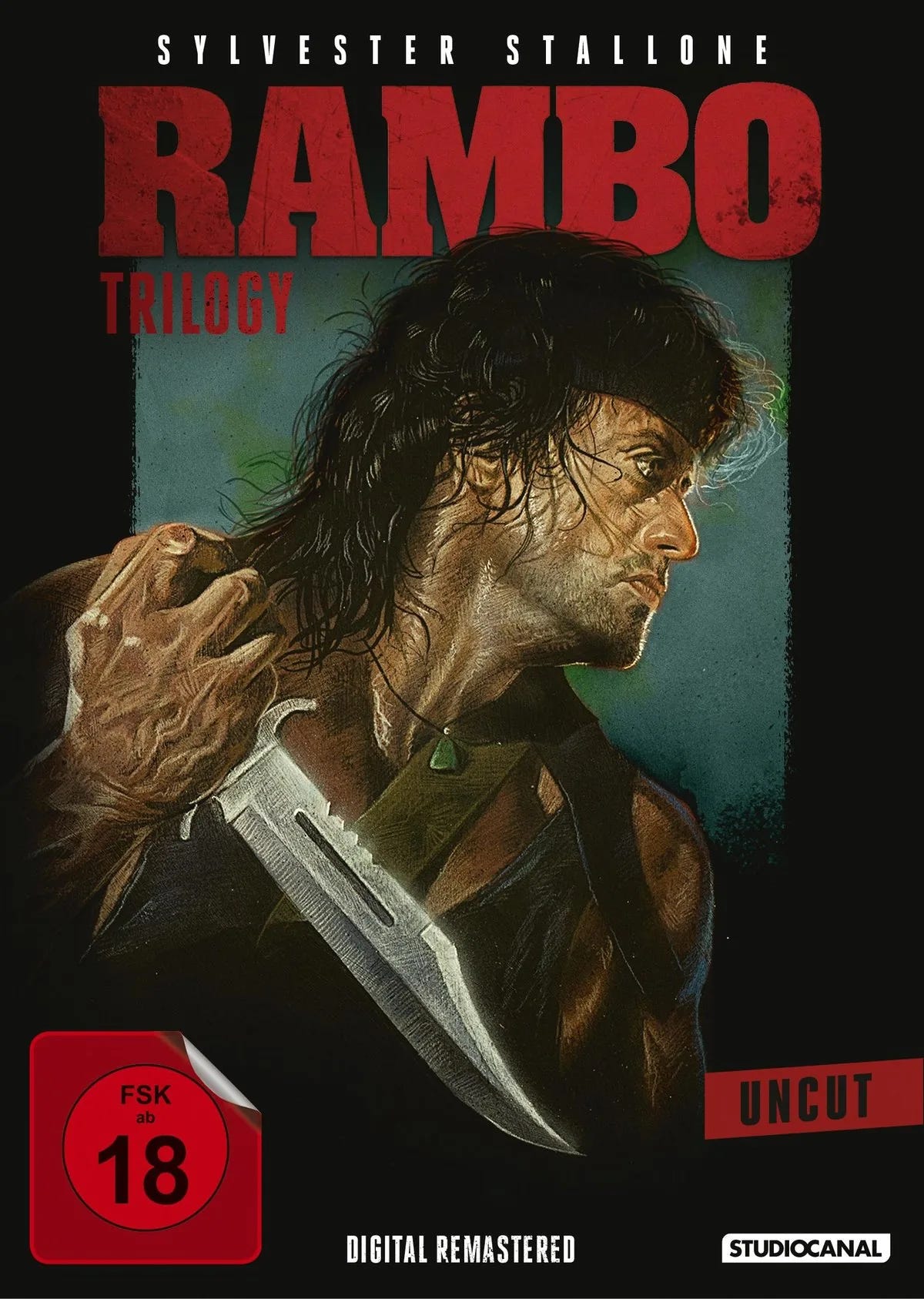 Rambo - Trilogy - Uncut - Digital Rem. [3 DVDs] - DVD