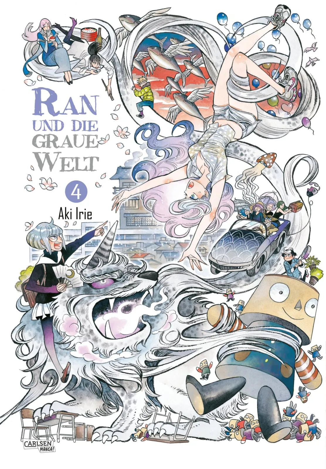 Buchcover von 'Ran und die graue Welt 4' - Taschenbuch von Aki Irie
