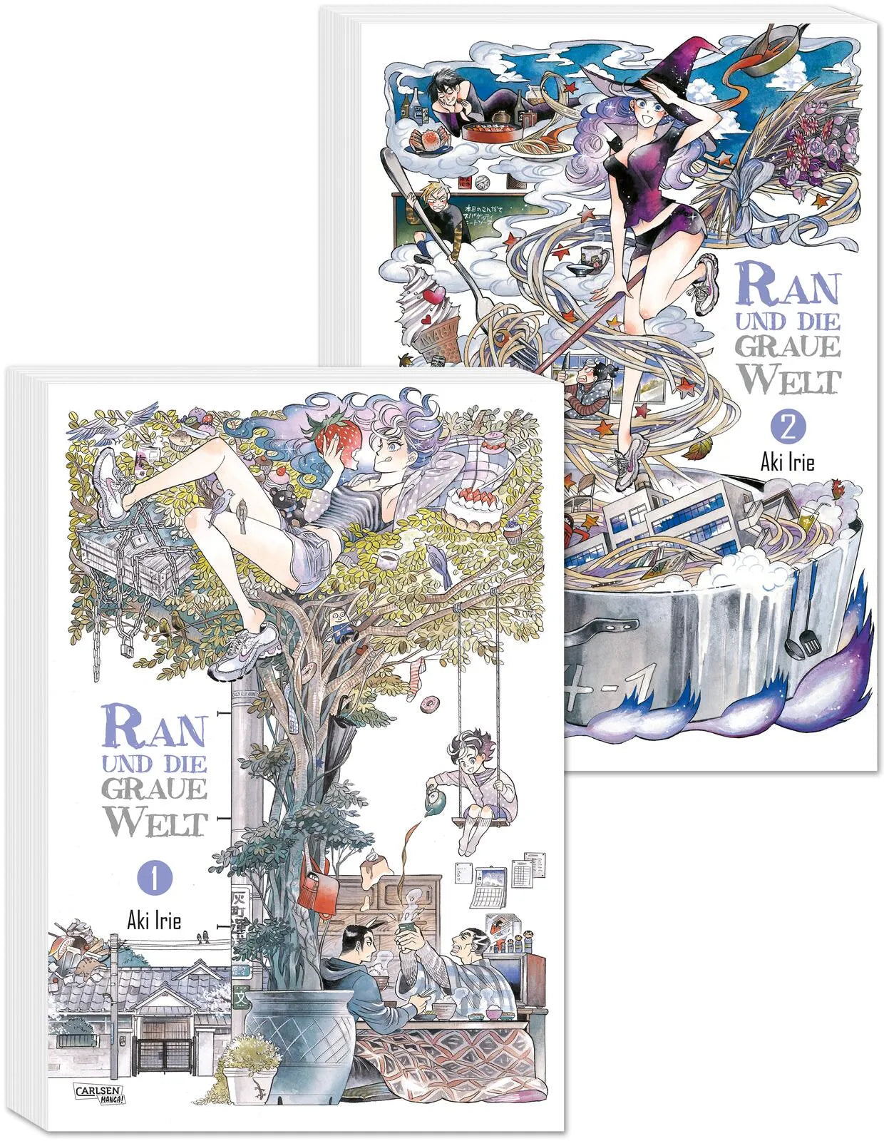 Cover: Ran und die graue Welt Doppelpack 1-2 (Buch) von Aki Irie