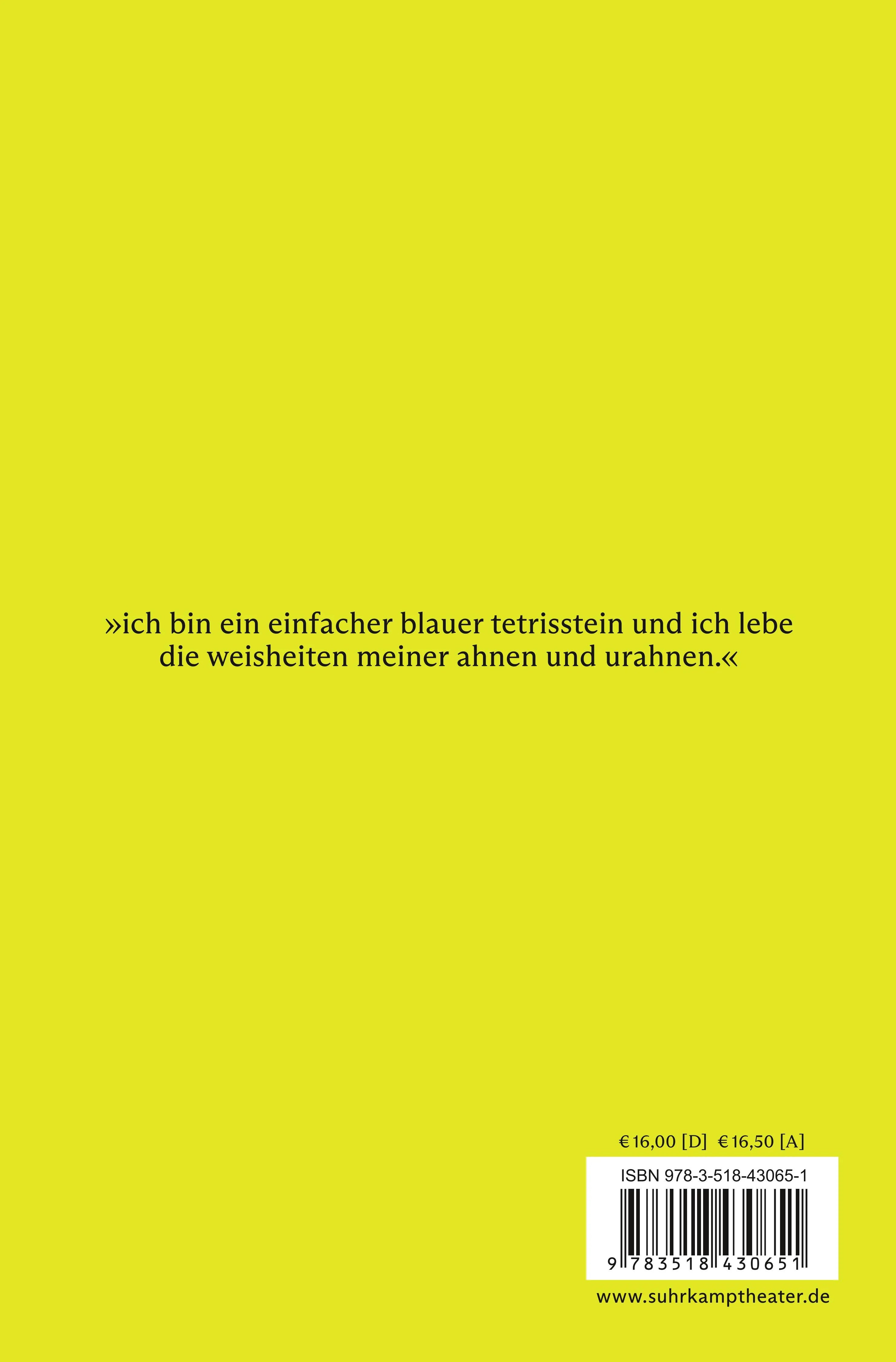 Buchrückseite von 'RAND' mit Klappentext - Taschenbuch