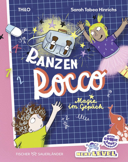 Buchcover von 'Ranzen Rocco – Magie im Gepäck' - Gebundene Ausgabe von THiLO