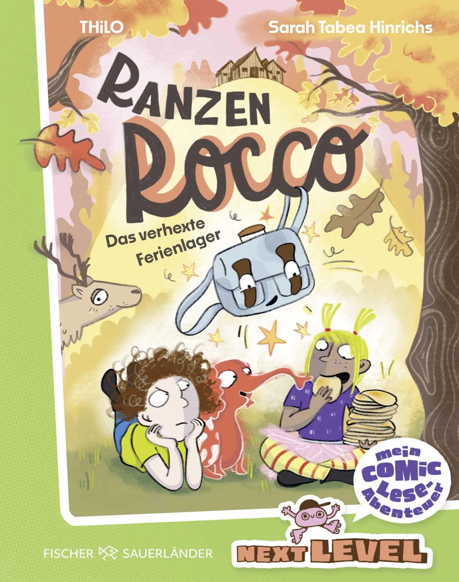Cover: Ranzen Rocco – Das verhexte Ferienlager (Hardcover) von THiLO
