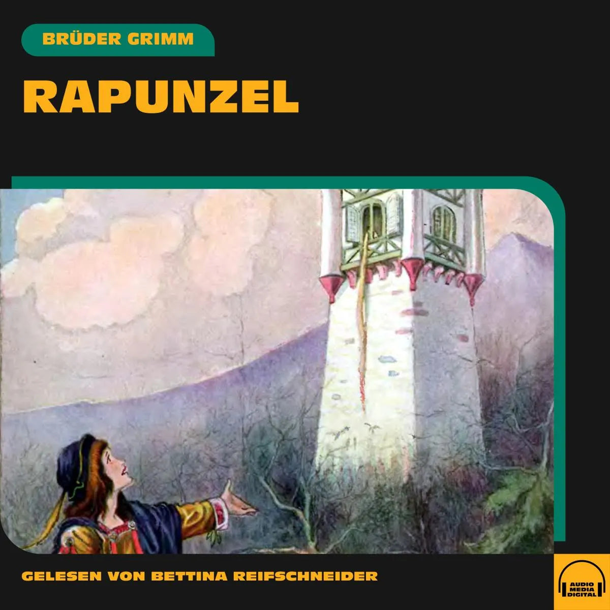 Cover: Rapunzel (Hörbuch Download) von Brüder Grimm
